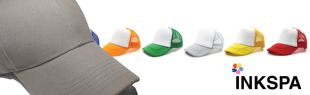 หมวก หมวกแก๊ป หมวกตาข่าย หมวกสำหรับสกรีน หมวกสกรีน หมวกเบสบอล